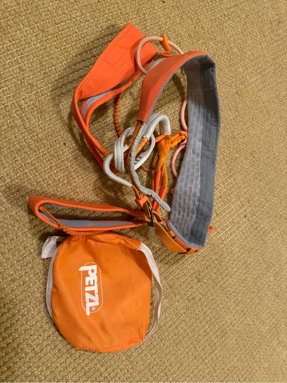 Petzl SITTA Climbing Harness (small) with Storage Bag